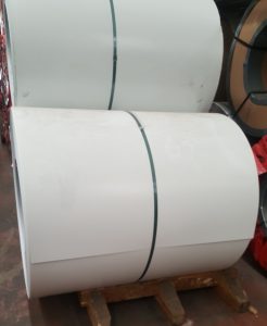 Beyaz boyalı galvaniz saclar