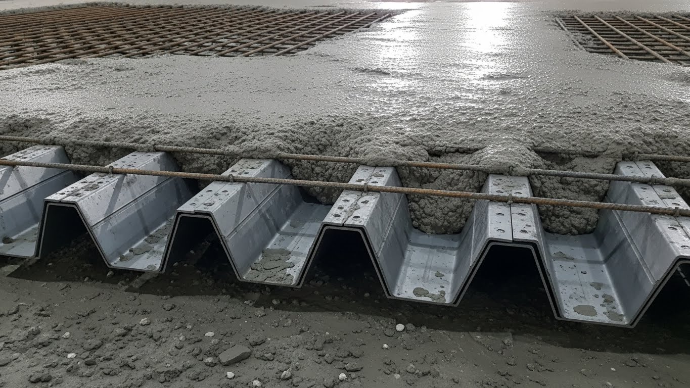 Beton alti Trapez Sac