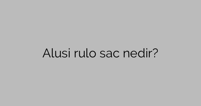 Что такое рулонный лист Alusi?