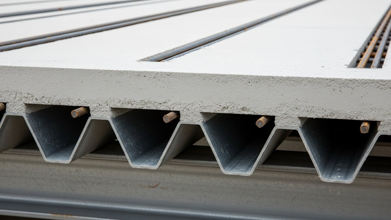 Beton altı trapez sac