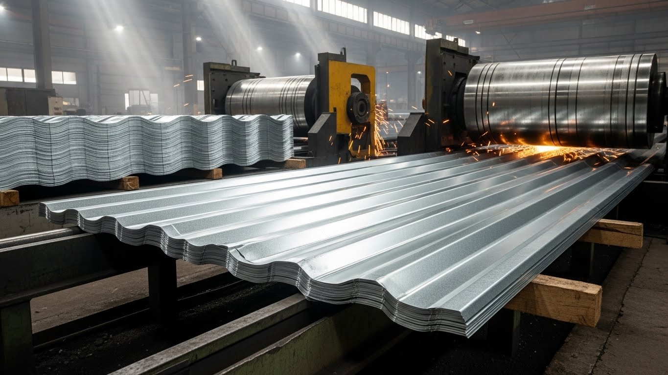 Farklı Form ve Renklerde Sinüs Oluklu Sac Çeşitleri